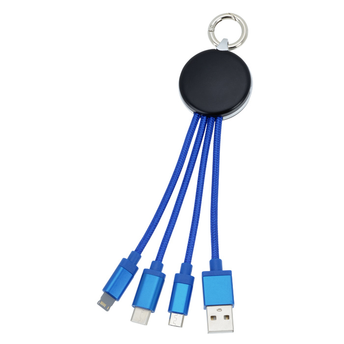 4imprint.ca: Metallic Light-Up Logo Charging Cable C146544