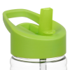 View Image 2 of 3 of Clear Impact Halcyon Water Bottle with Flip Straw - 24 oz.