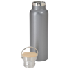 View Image 3 of 3 of Accord Vacuum Bottle with Wood Lid - 21 oz.