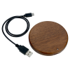 View Image 2 of 5 of Bora Wooden Wireless Charging Pad