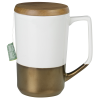 View Image 2 of 4 of Tahoe Tea and Coffee Mug with Lid - 15 oz.