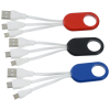 View Image 2 of 4 of Union Light-Up Logo Duo Charging Cable- Closeout