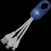 View Image 4 of 4 of Union Light-Up Logo Duo Charging Cable- Closeout
