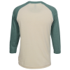 View Image 2 of 3 of Primease Tri-Blend Raglan 3/4-Sleeve Shirt