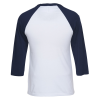 View Image 3 of 3 of Bella+Canvas 3/4-Sleeve Blend T-Shirt - Men's