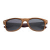 View Image 2 of 3 of Wood Grain Beach Sunglasses - Front