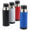 View Image 2 of 9 of Carter Vacuum Bottle with Wireless Charger/Power Bank - 22 oz.