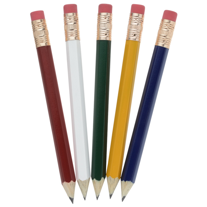 4imprint.ca Hex Golf Pencil with Eraser C155305H