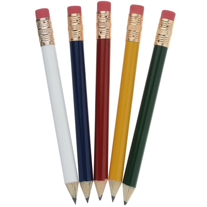 4imprint.ca Round Golf Pencil with Eraser C155305R