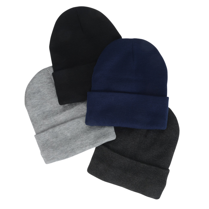 Jersey Lined Knit Cuffed Beanie C161976
