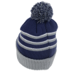 View Image 2 of 3 of Richardson Stripe Pom Toque with Cuff
