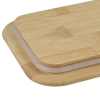 View Image 3 of 3 of Glass Food Container with Bamboo Lid