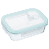View Image 2 of 3 of Glass Food Container with Snap On Lid