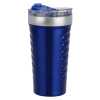 View Image 2 of 5 of Ripple Effect Stainless Steel Tumbler - 16 oz. - Closeout