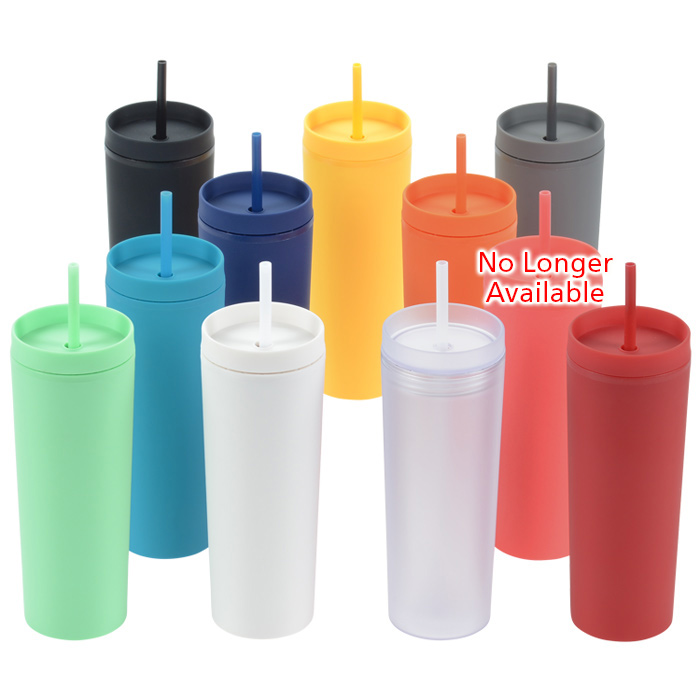 4imprint.ca Dash SoftTouch Acrylic Tumbler with Straw 17 oz. C165753