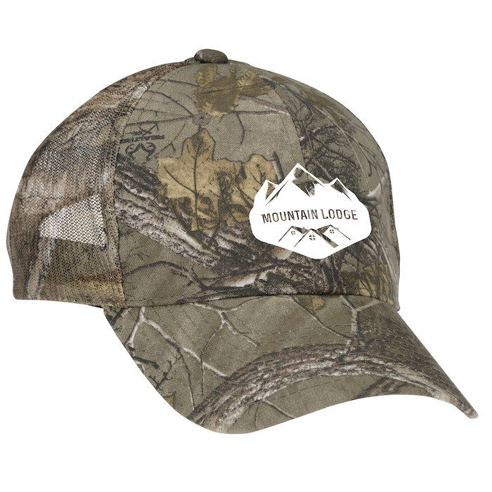 4imprint.ca: Camo Mesh Cap - Transfer C113927-T: Imprinted with your Logo