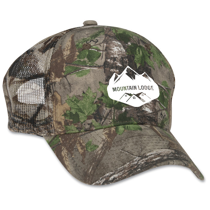 4imprint.ca: Camo Mesh Cap - Transfer C113927-T: Imprinted with your Logo