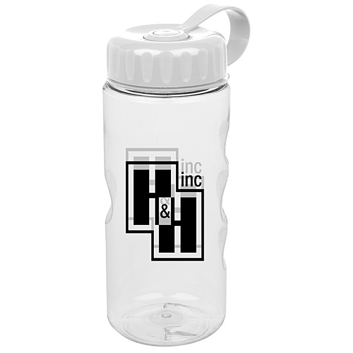 4imprint.ca Clear Impact Mini Mountain Sport Bottle with Tethered Lid