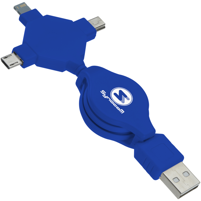 4imprint.ca: Retractable Charging Cable C139675: Imprinted with your Logo