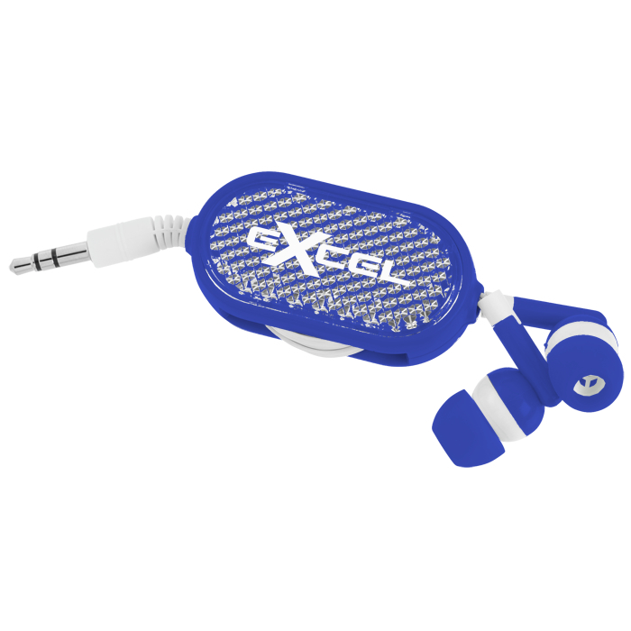 4imprint.ca: Retractable Reflective Ear Buds C139959
