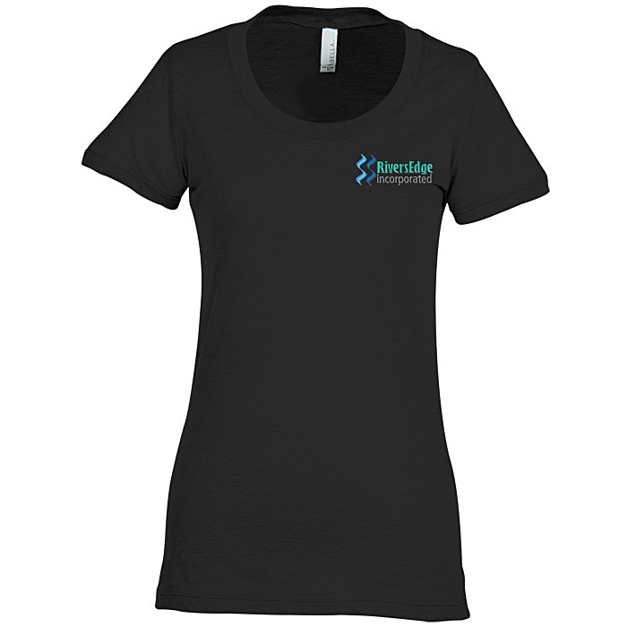 4imprint.ca: Bella+Canvas Tri-Blend T-Shirt - Ladies' - Embroidered ...