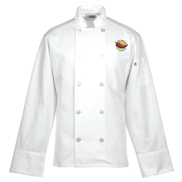 4imprint.ca Ten Button Chef Coat with Mesh Back C144601