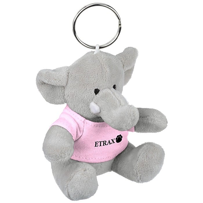 plush elephant keychain