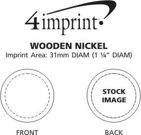 Imprint Area of Wooden Nickel