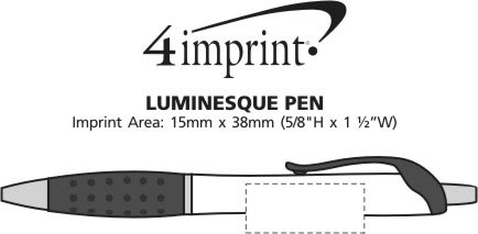 Imprint Area of Luminesque Pen