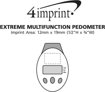 Imprint Area of Extreme Multifunction Pedometer