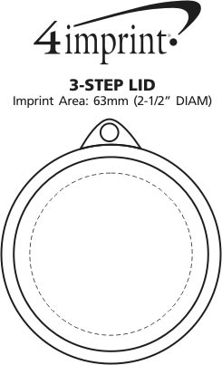 Imprint Area of 3-Step Lid