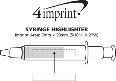 Imprint Area of Syringe Highlighter