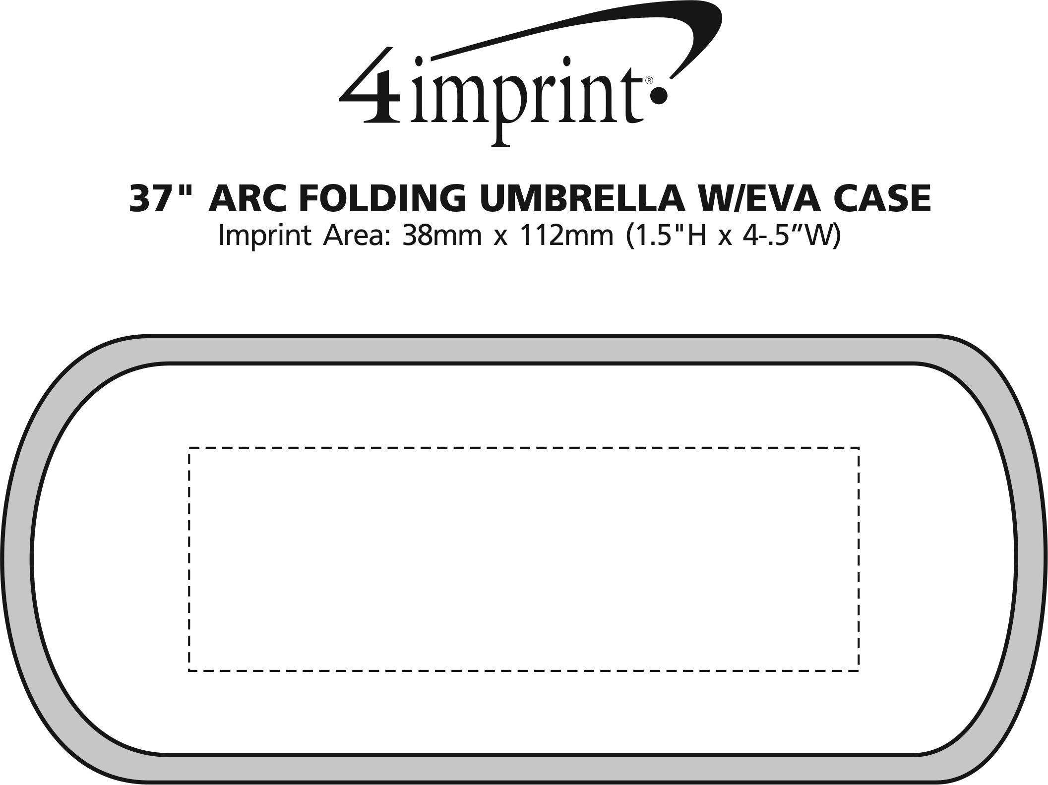 4imprint Ca Mini Folding Umbrella With Eva Case 37 Arc