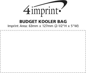 Imprint Area of Budget Kooler Bag