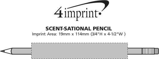 Imprint Area of Scent-Sational Pencil