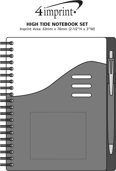 Imprint Area of High Tide Notebook Set
