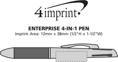 4imprint.ca: Enterprise 4-in-1 Pen C118238