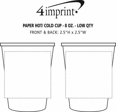 4imprint.ca: Paper Hot/Cold Cup - 8 oz. C119971-8