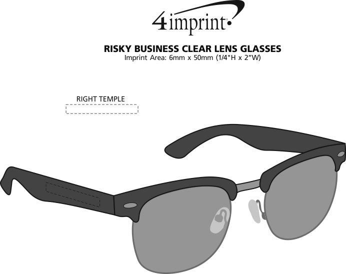 Imprint Area of Vintage Chic Sunglasses