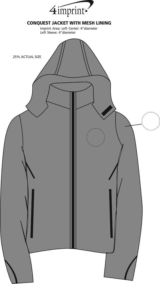 4imprint.ca Conquest Jacket with Mesh Lining C128500