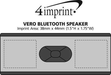 Imprint Area of Vero Bluetooth Speaker