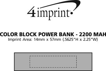 Imprint Area of Block Power Bank