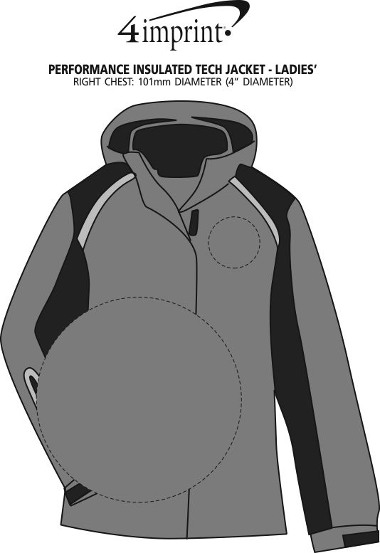Imprint Area of Performance Insulated Tech Jacket - Ladies'