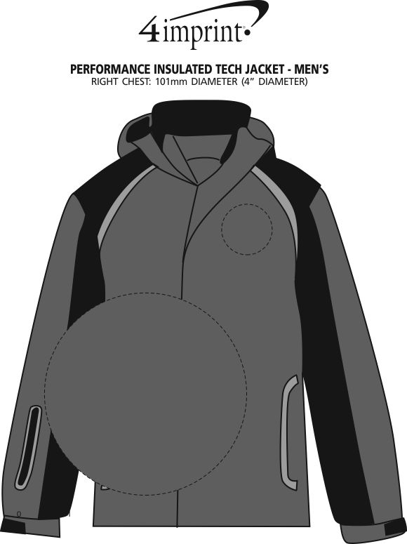 Imprint Area of Performance Insulated Tech Jacket - Men's