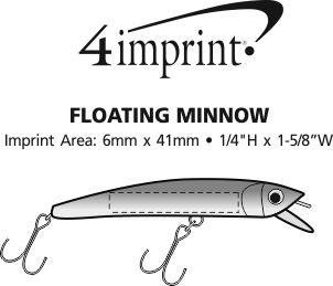 Imprint Area of Floating Minnow Lure