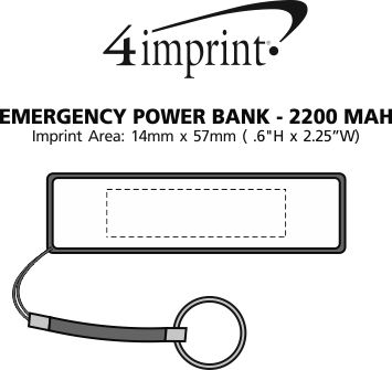 Imprint Area of Emergency Power Bank