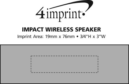 Imprint Area of Impact Wireless Speaker