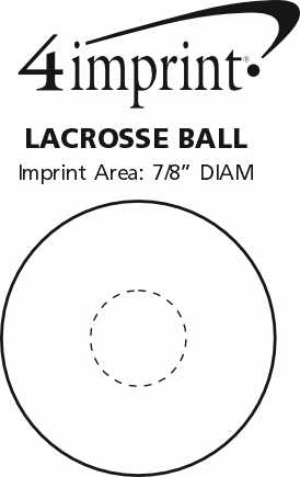 Imprint Area of Lacrosse Ball