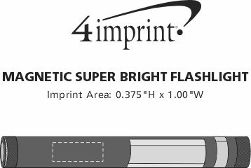 Imprint Area of Magnetic COB Flashlight