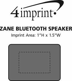 Imprint Area of Zane Bluetooth Speaker